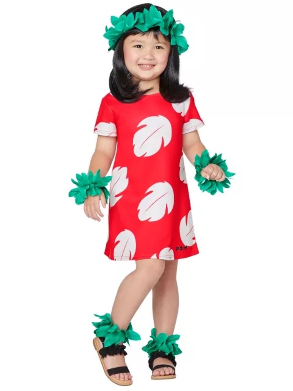 Worn Once Toddler Lilo Costume - Lilo & Stitch, 5T-6T